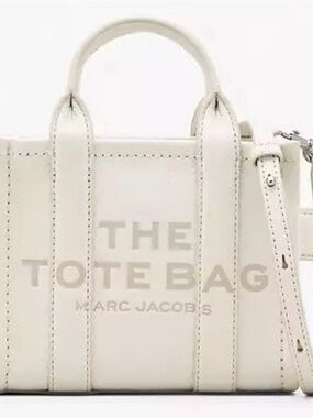 Marc Jacobs The Tote Bag Mini Crossbody - white